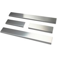 Set protectii cromate din otel pentru praguri, compatibile Audi A4 B8 (2007 - 2015), 4 bucati