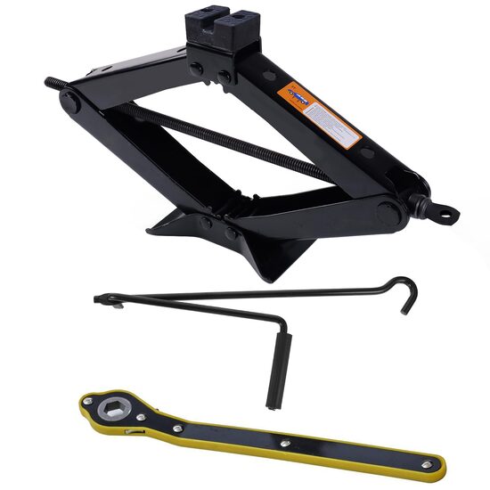 Set cric Siegbert 2T tip foarfeca si cheie roti tip clichet