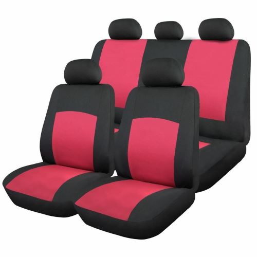 Huse Scaune Auto Isuzu Campo - RoGroup Oxford Rosu 9 Bucati