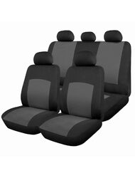 Set Huse Scaune Auto pentru BMW X3 - RoGroup Oxford Gri, 9 piese