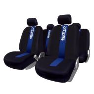 Huse Scaune Auto Audi 200 - Sparco Blue Spider, 9 bucati
