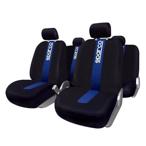 Huse Scaune Auto Opel Kadett - Sparco Blue Spider, 9 bucati