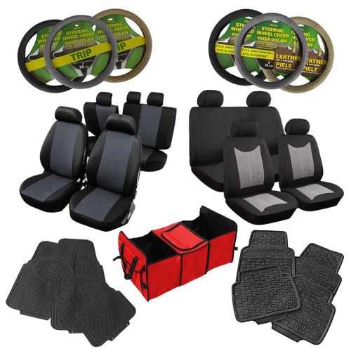 Pachet accesorii auto interior RoGroup 