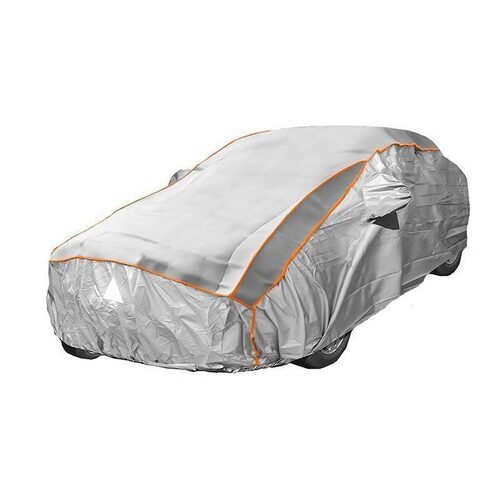Prelata auto impermeabila cu protectie pentru grindina Audi A5 Coupe - RoGroup, 3 straturi, gri